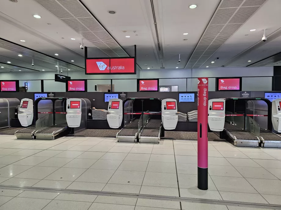 Registracija oro uoste, "Virgin Australia
