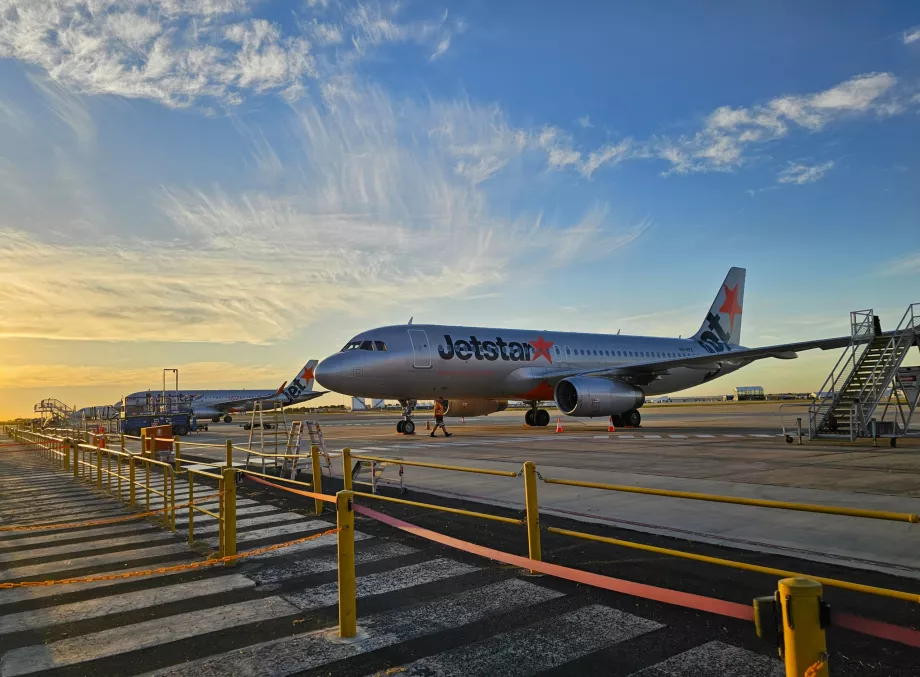"Jetstar Airlines", "Airbus A320" Avalono oro uoste