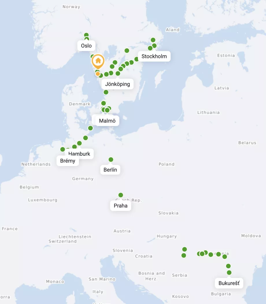 Flixbus autobusai į Geteborgą
