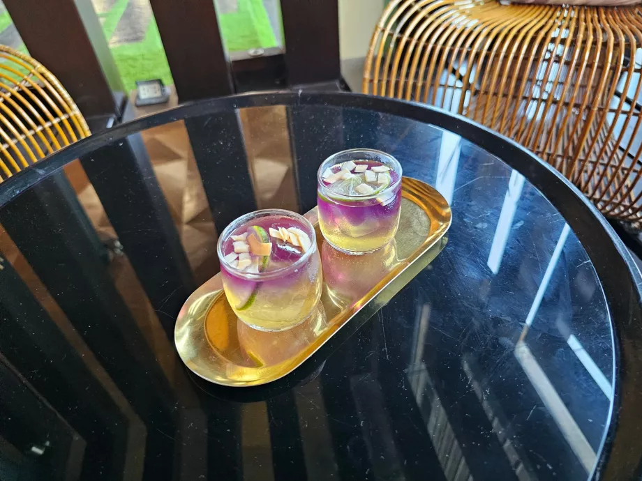 Pasveikinimo gėrimas registruojantis